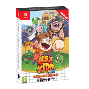 alex kidd miracle world signature switch visuel produit
