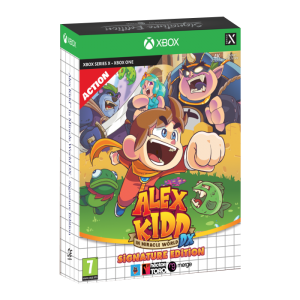 alex kidd miracle world signature xbox visuel produit