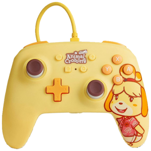 manette filaire améliorée powerA pour nintendo switch Animal Crossing visuel produit