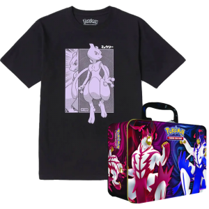 t shirt collection pokémon avec boîte collector visuel produit