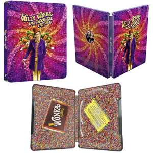 Charlie et la Chocolaterie Steelbook 4k 3 faces visuel produit