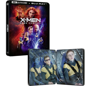 X-Men Dark phoenix Blu ray 4K steelbook visuel produit final