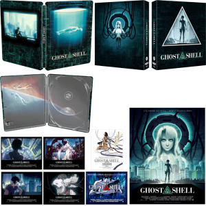 ghost in the shell 4K steelbook edition limitee visuel produit