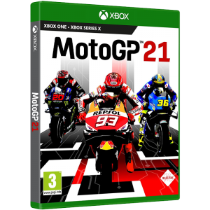 moto gp 21 xbox visuel produit