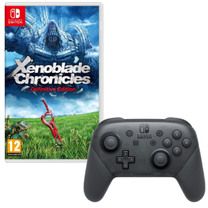 pack promo manette pro switch avec xenoblade visuel produit