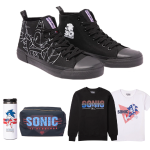 visuel produit collection sonic 30 ans zavvi