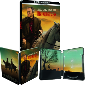 Impitoyable Blu Ray 4K Steelbook visuel produit final