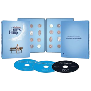 forest gump blu ray 4k steelbook visuel produit