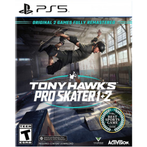 tony hawk pro skater 1 + 2 ps5 visuel produit