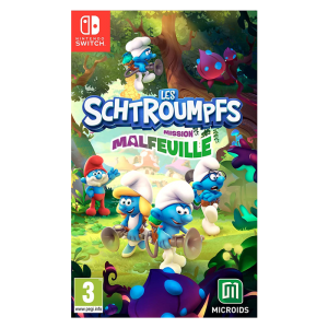 Les Schtroumpfs Mission Malfeuille sur Switch visuel produit
