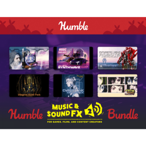 Pack Audio et Sound Effects humble bundle visuel produit