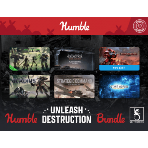 Pack de jeux Destruction humble bundle visuel produit