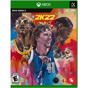nba 2K22 edition 75eme anniversaire xbox series x visuel produit