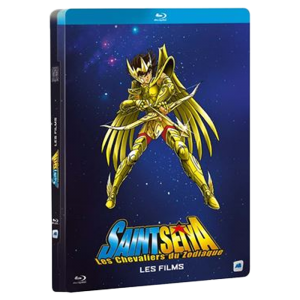 saint seiya blu ray steelbook les films visuel produit