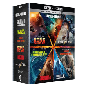 Grands Monstres 7 films 4K visuel produit