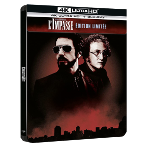 L'impasse Blu Ray 4K visuel produit
