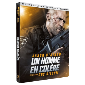 Un Homme en Colère Steelbook Blu-Ray 4K visuel produit
