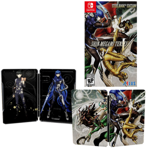 shin megami tensei 5 steelbook switch visuel produit