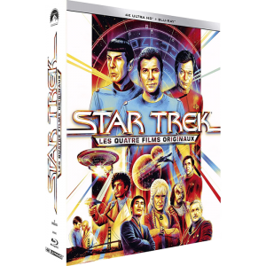 star trek blu ray 4k 4 films originaux visuel produit