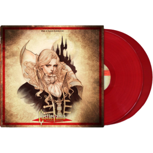 vinyle rouge transparent just for games visuel produit