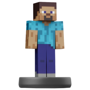 Amiibo Steve Minecraft visuel produit