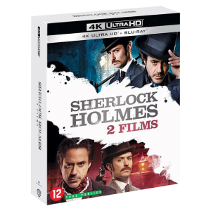 Coffret duologie sherlock Holmes 4K visuel produit