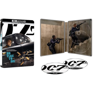 No Time to Die - 4K Ultra HD Zavvi Exclusive Steelbook visuel produit