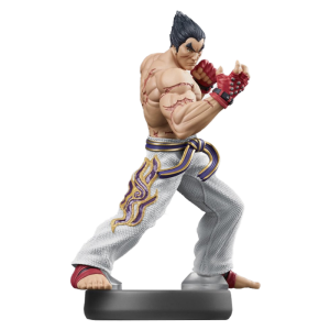 amiibo kazuya tekken super smash bros visuel produit
