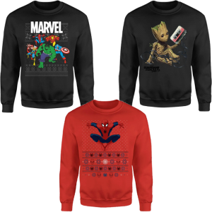 Sélection de pulls de Noël Marvel visuel produit