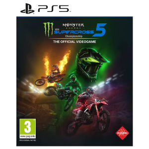 monster energy supercross 5 ps5 visuel produit