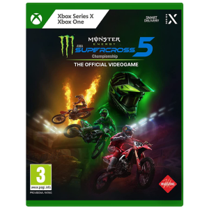 monster energy supercross 5 xbox visuel produit