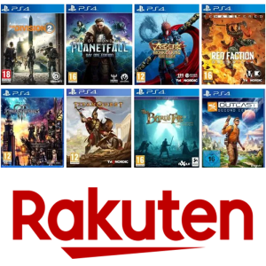 promo rakuten 8 jeux ps4 visuel produit