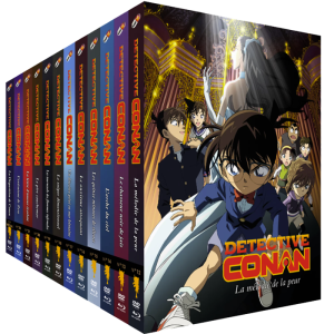 Intégrale Blu Ray Detective Conan Films 12 à 22 visuel produit