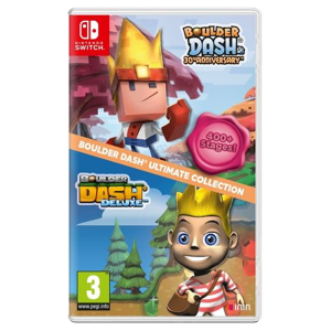 boulder dash ultimate switch visuel produit