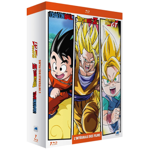 Coffret integrale films Dragon Ball visuel produit
