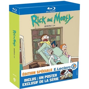 Rick and Morty Blu Ray visuel produit