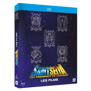 Saint Seiya-Les Chevaliers du Zodiaque-Les 5 Films blu ray visuel-produit copie