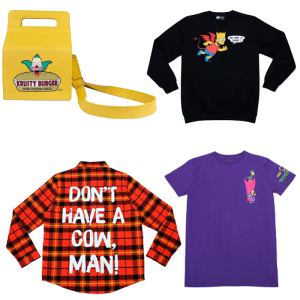 Simpsons x Cakeworthy collection visuel produit