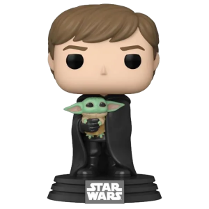 Figurine Funko Pop Luke Baby Yoda visuel produit