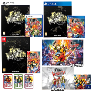 final vendetta édition super limitée ps5, ps4 switch visuel produit