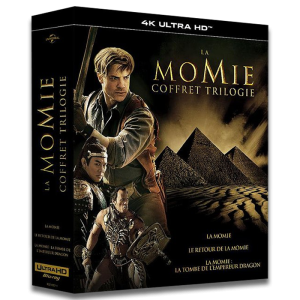 trilogie momie blu ray 4k visuel produit
