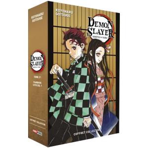 Demon slayer tome 1 collector visuel produit