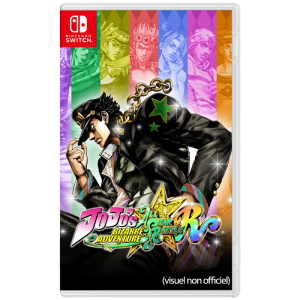 JoJo’s Bizarre Adventure All Star Battle R jaquette provisoire switch