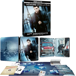 La Mémoire dans la Peau steelbook 20 eme anniv visuel produit v3