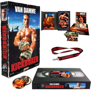 kickboxer combo bluray vhs visuel produit definitif