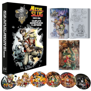 metal slug ost cd soundtrack complete visuel produit avec artbook