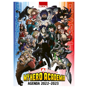 my hero academia agenda 2022 2023 visuel produit