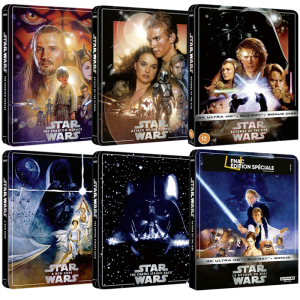 promo blu ray 4k star wars steelbook visuel produit