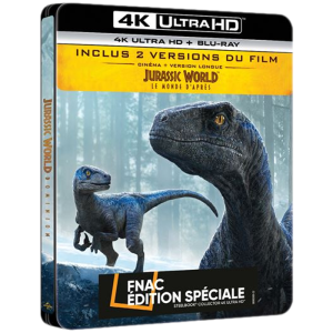 jurassic world dominion 4k steelbook visuel produit