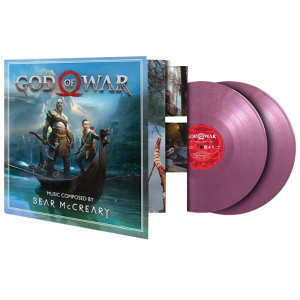 vinnyle god of war violet rose visuel produit